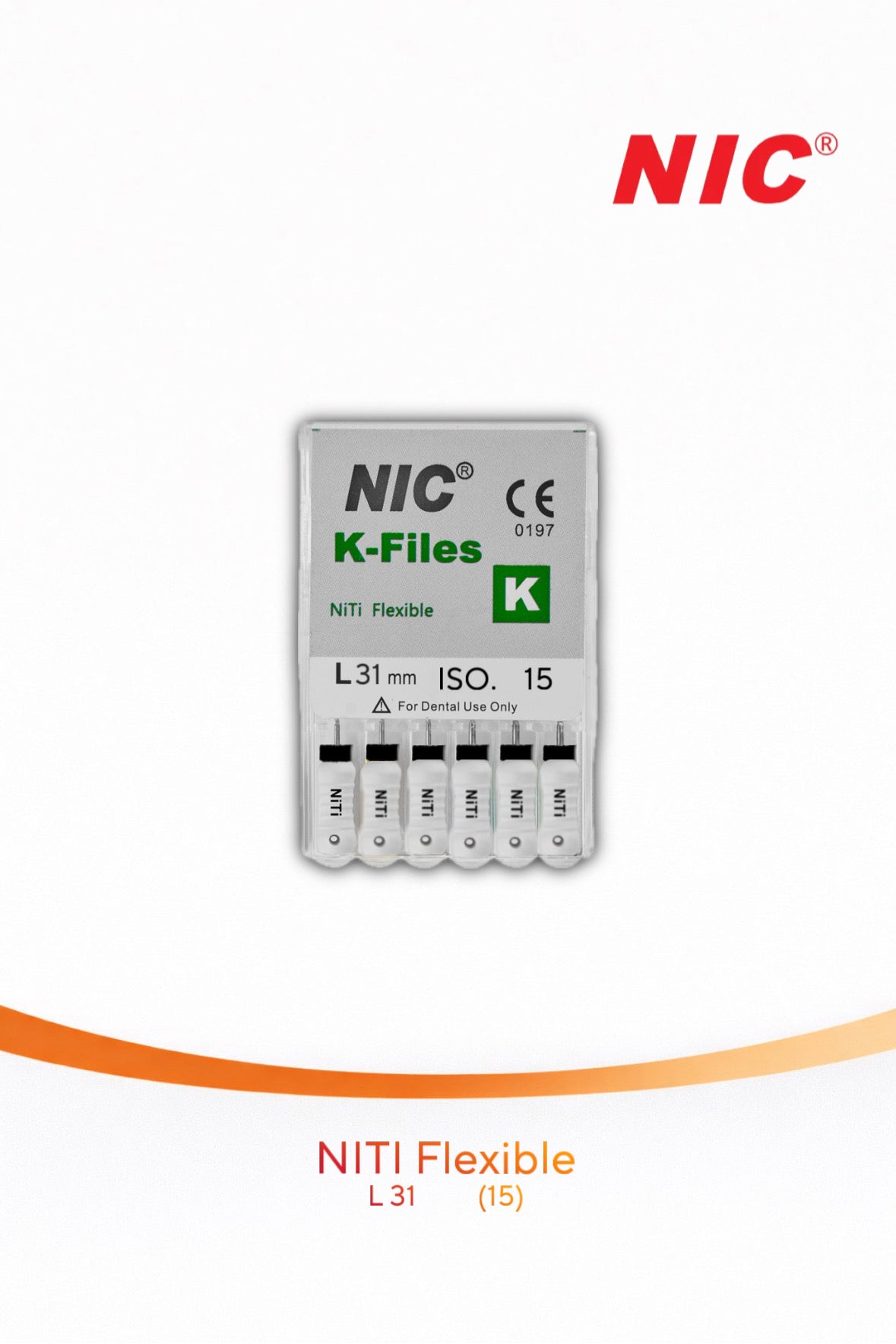 K-Files NIC NiTi Flexible