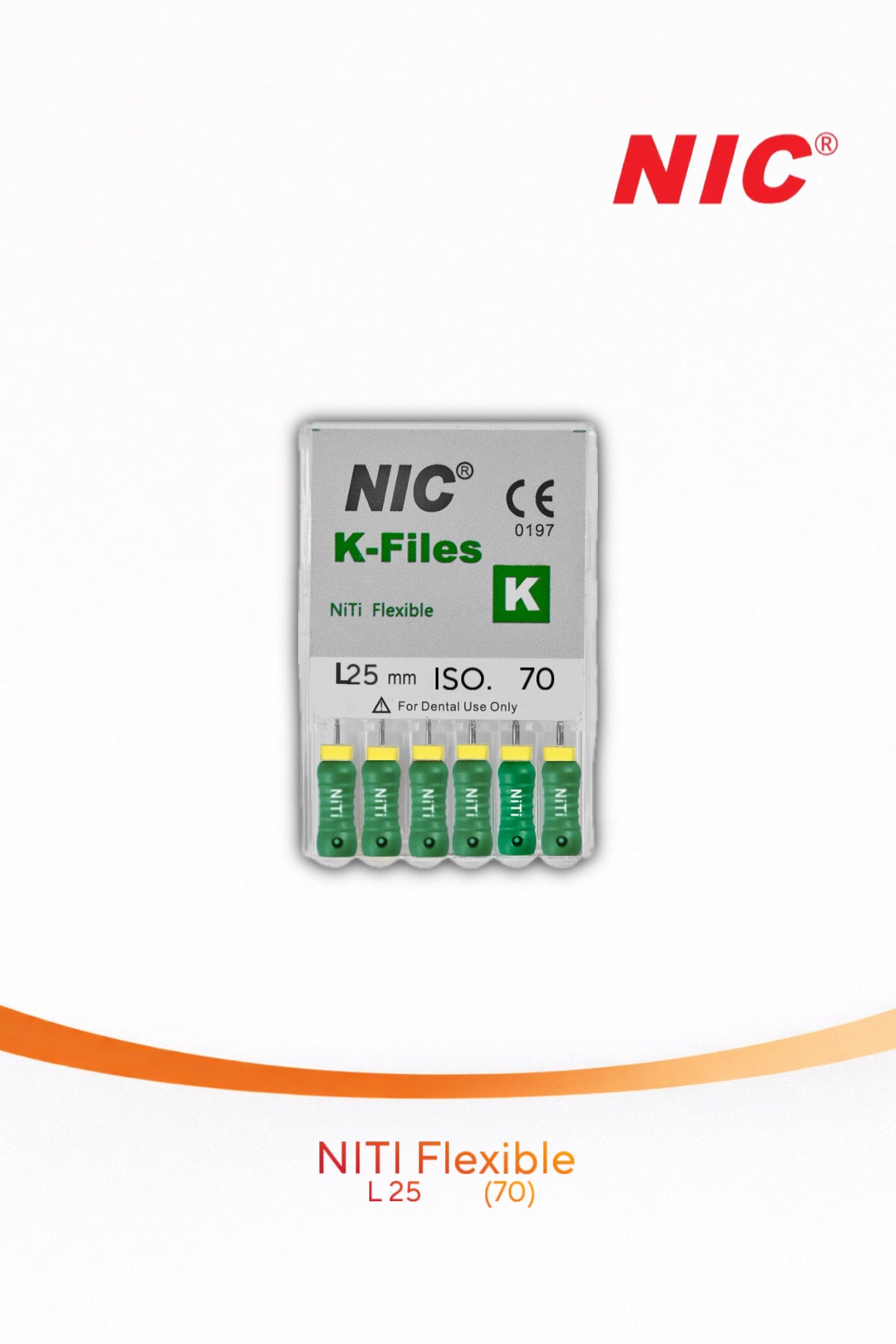 K-Files NIC NiTi Flexible
