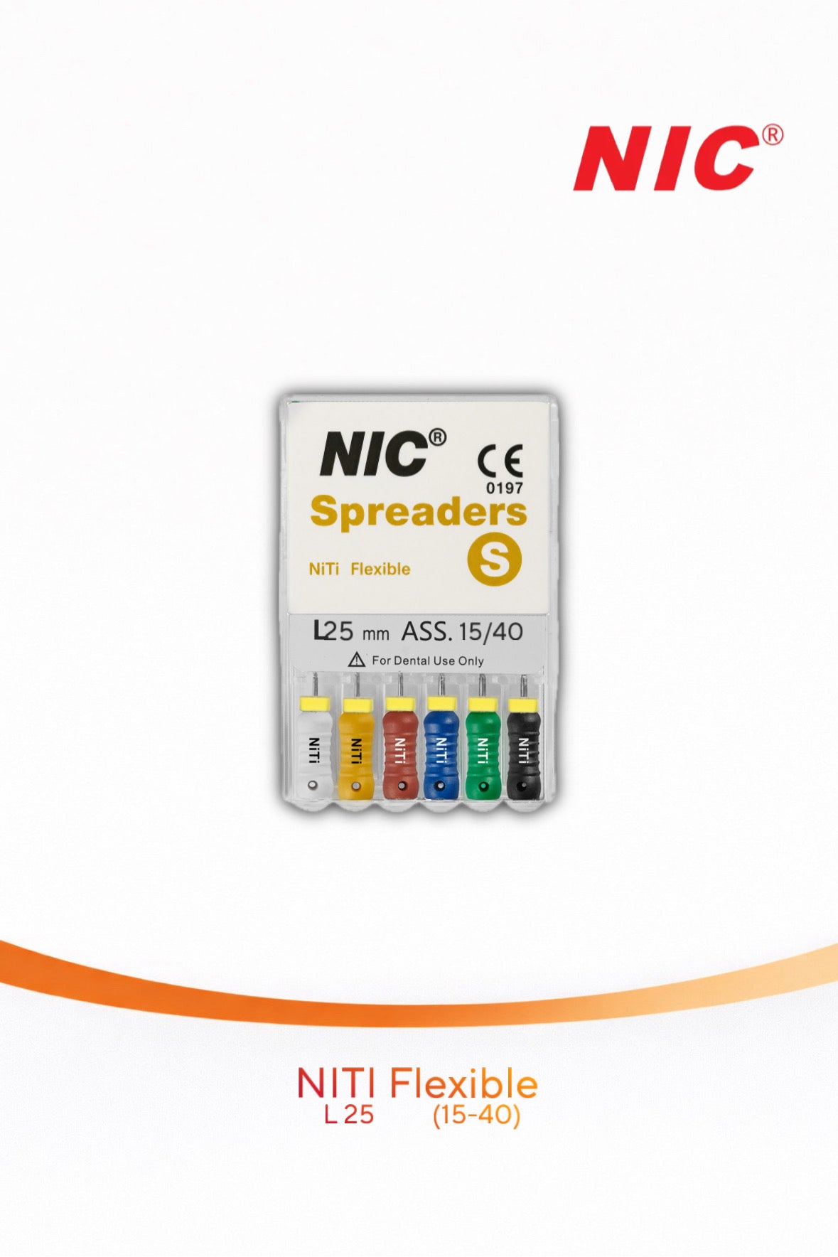 Spreaders NIC NiTi Flexible