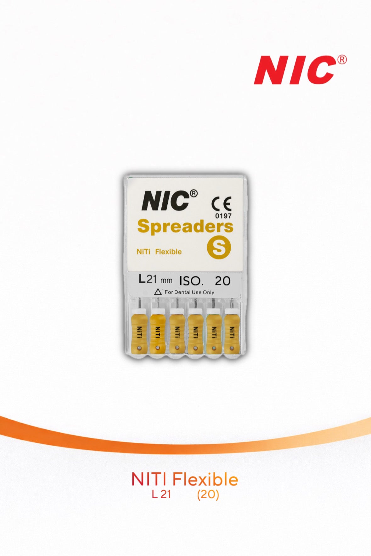 Spreaders NIC NiTi Flexible