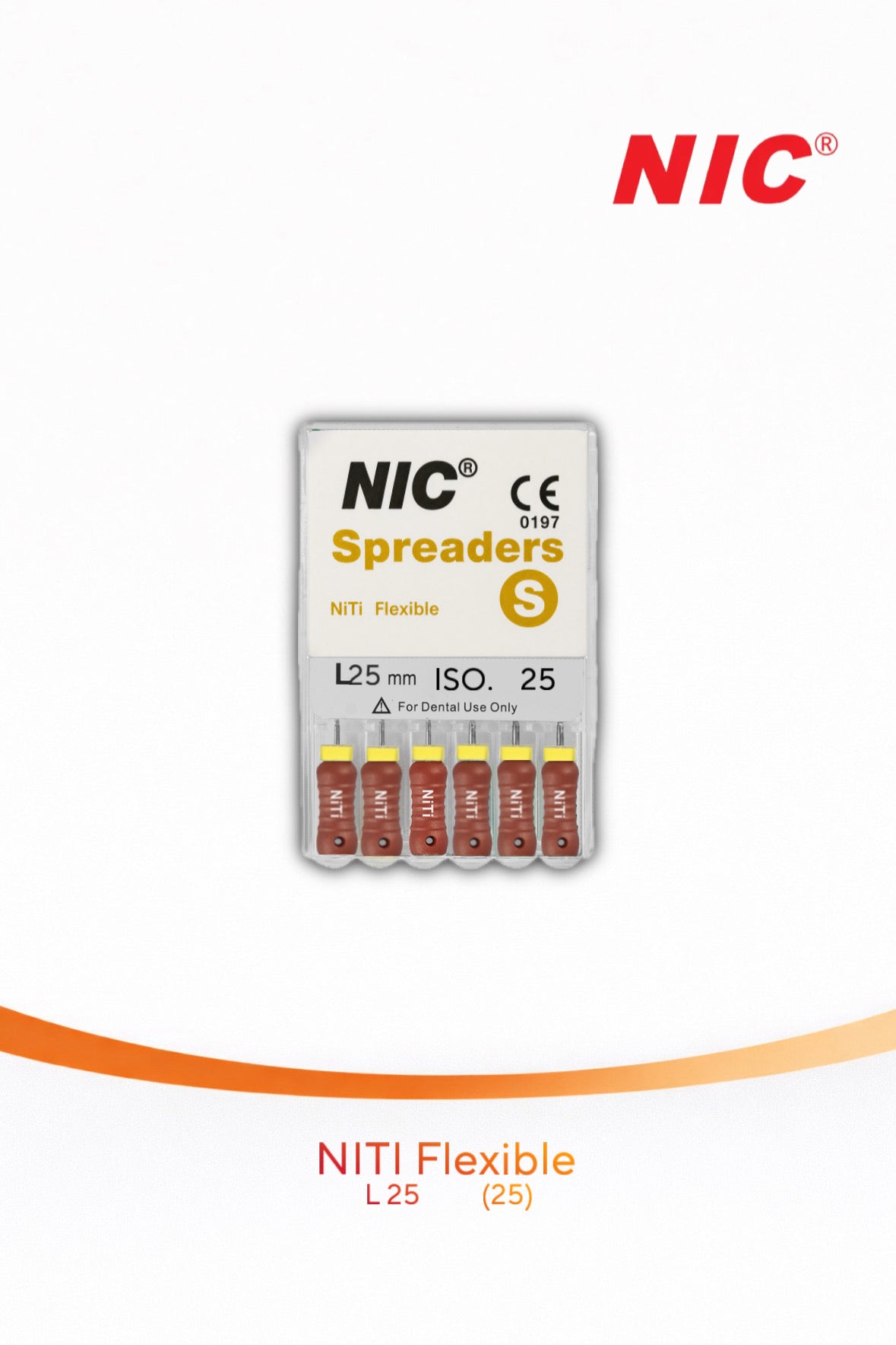Spreaders NIC NiTi Flexible