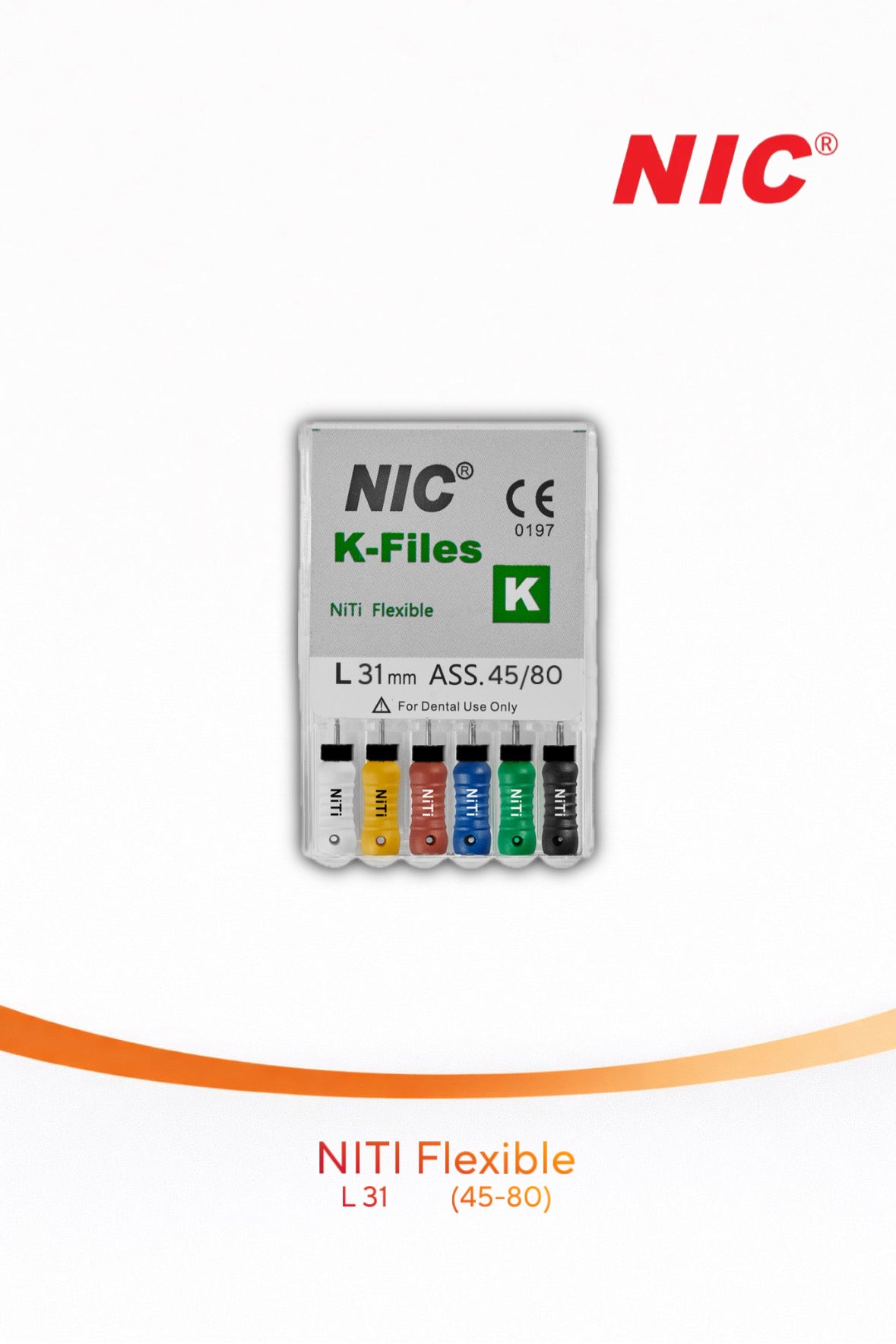 K-Files NIC NiTi Flexible