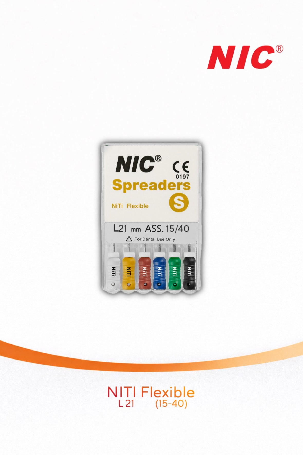 Spreaders NIC NiTi Flexible