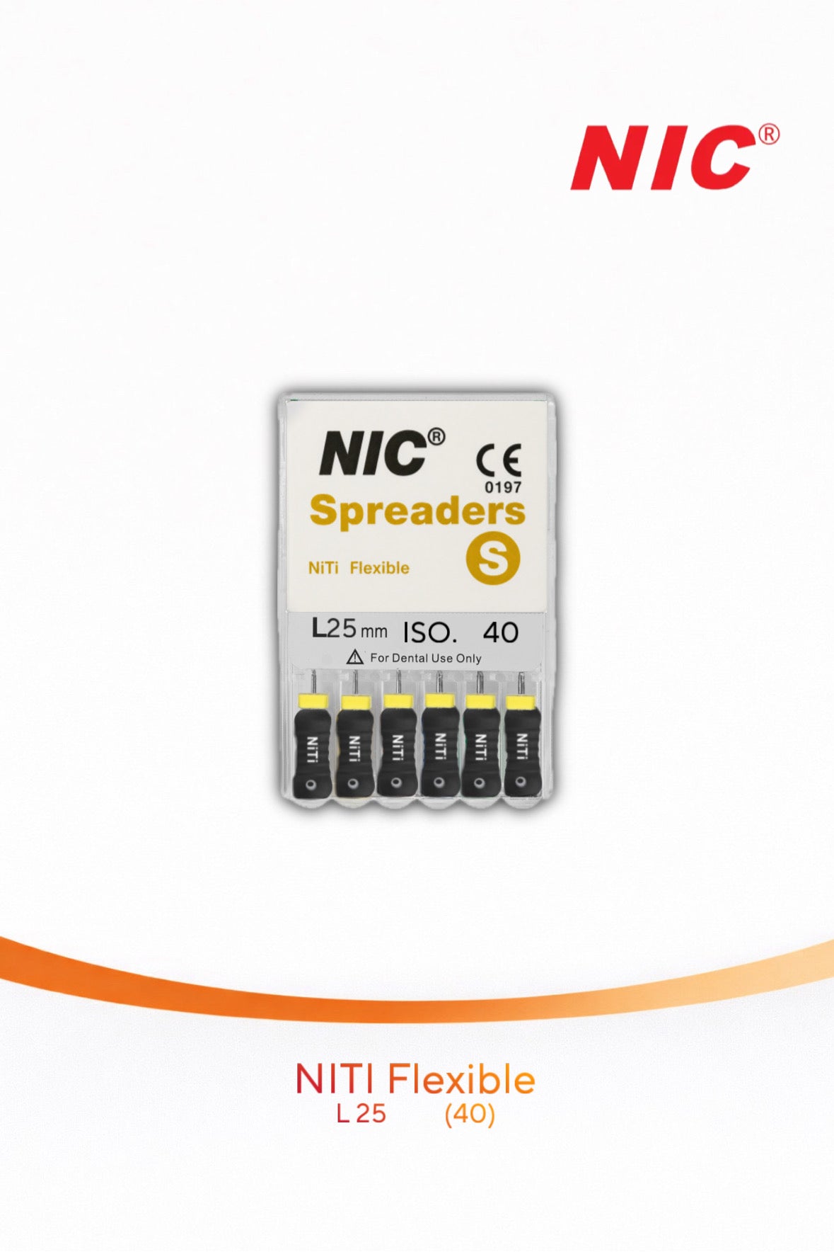 Spreaders NIC NiTi Flexible