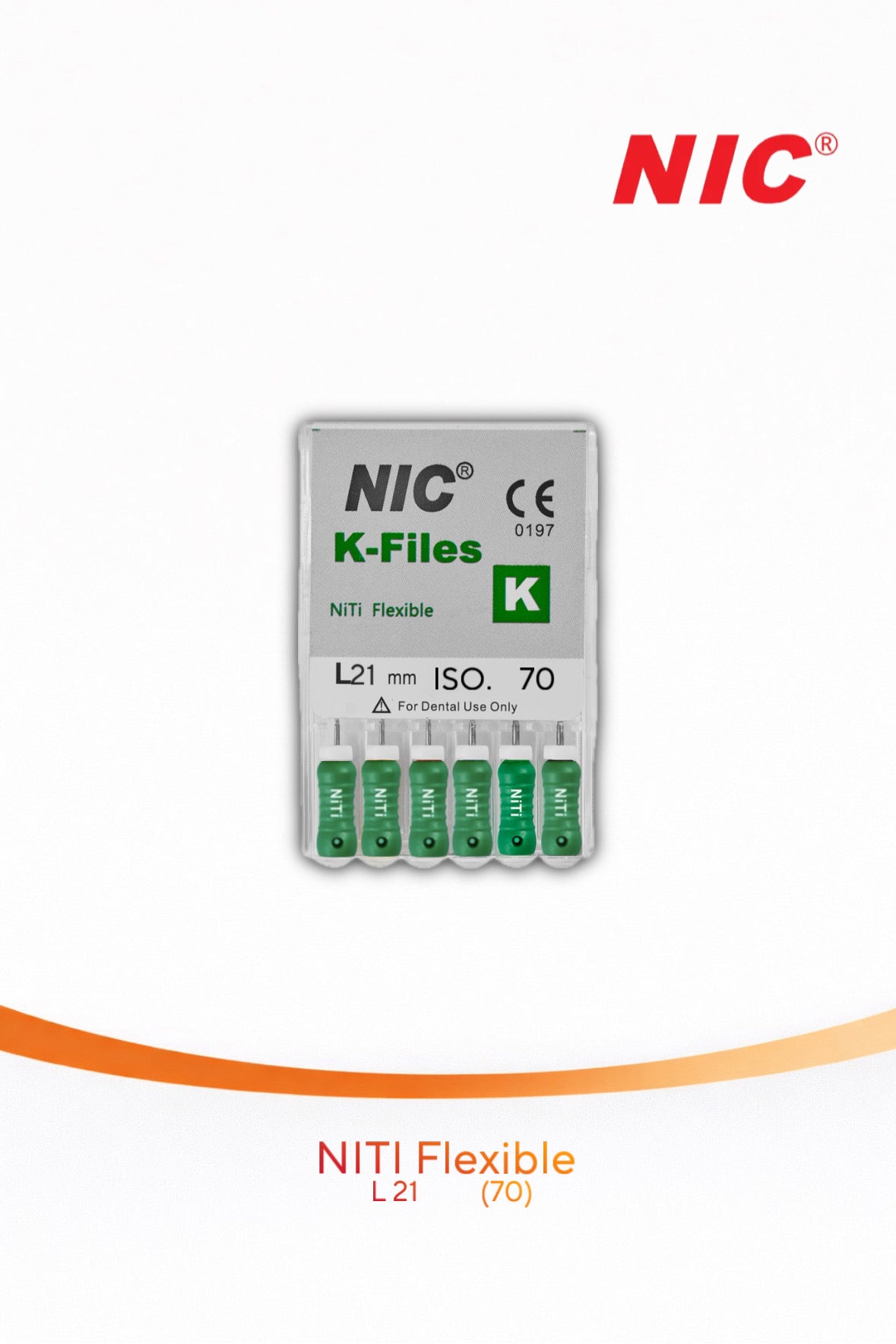 K-Files NIC NiTi Flexible