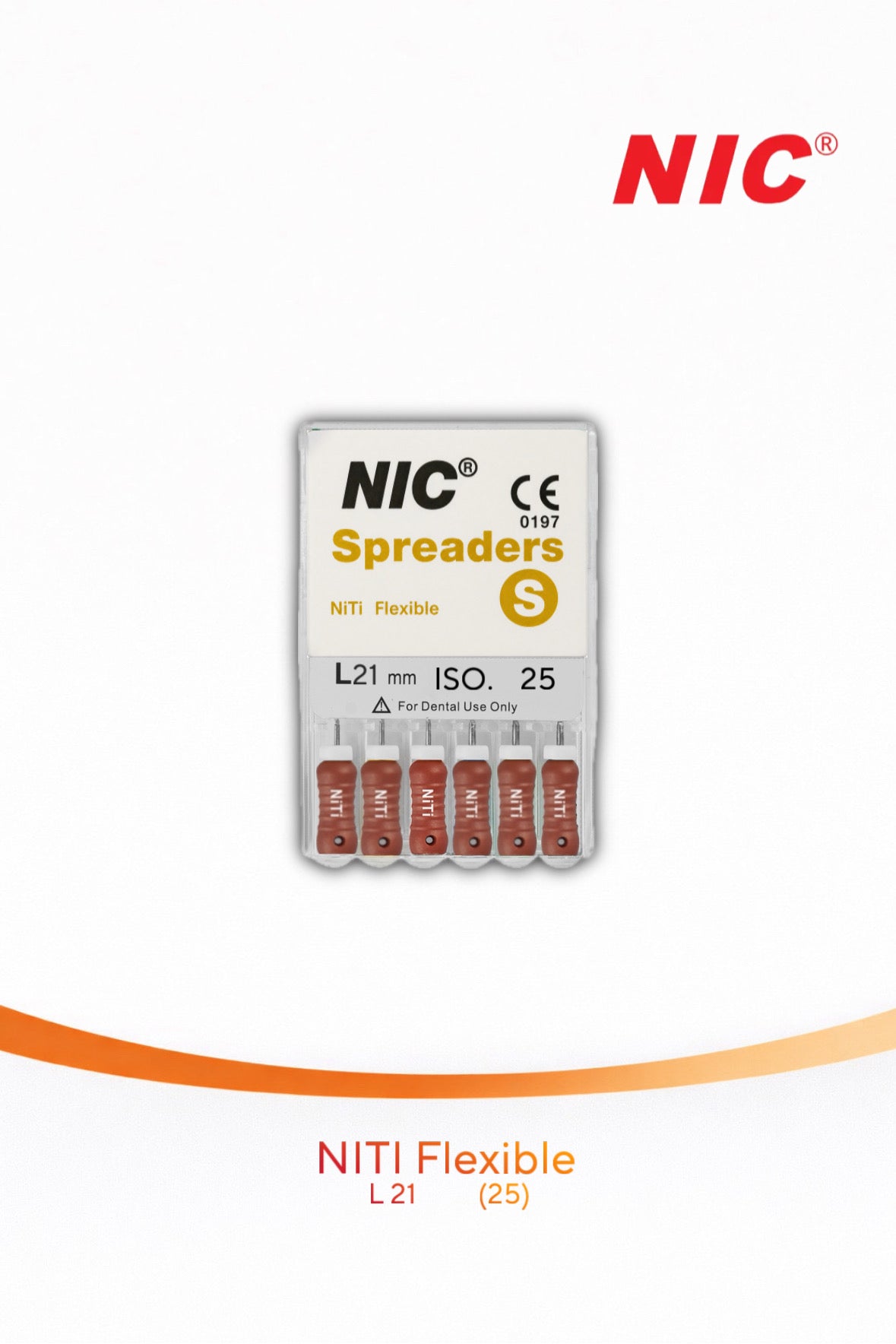 Spreaders NIC NiTi Flexible