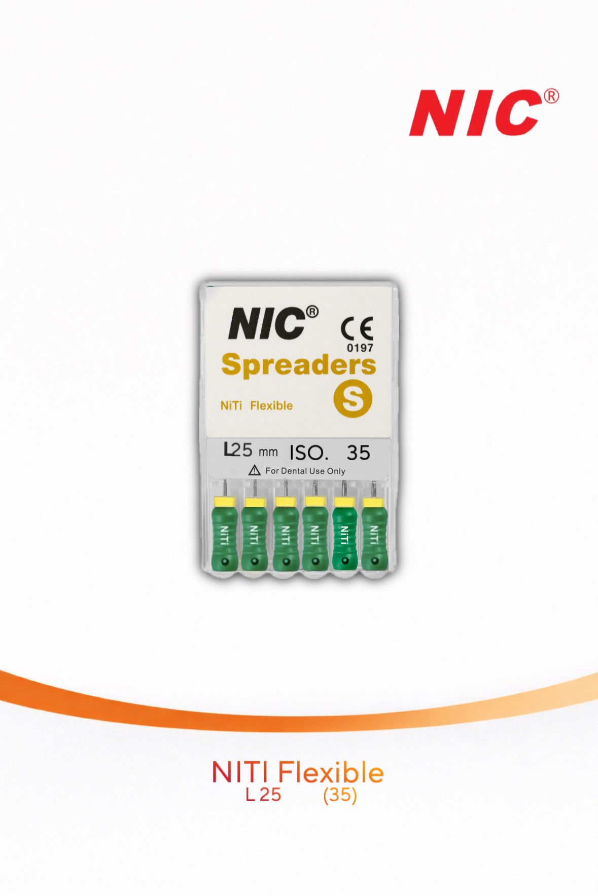 Spreaders NIC NiTi Flexible
