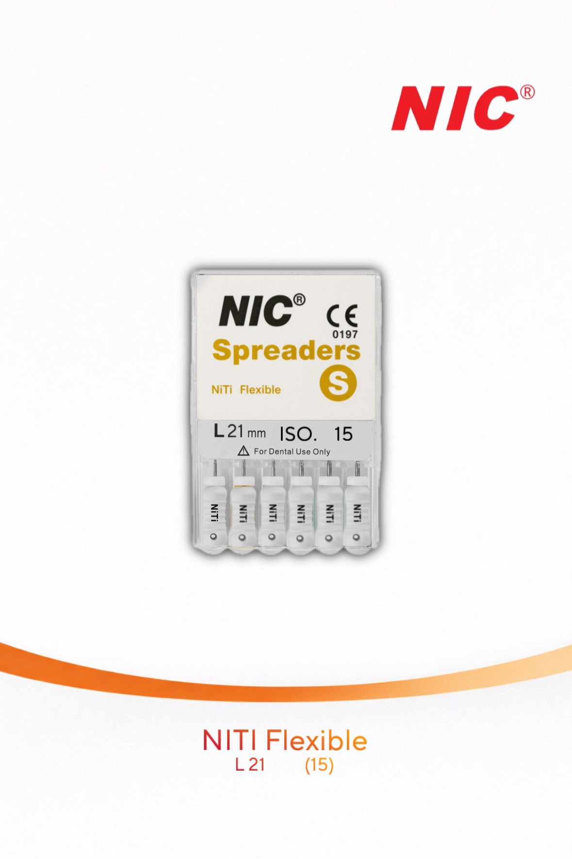 Spreaders NIC NiTi Flexible