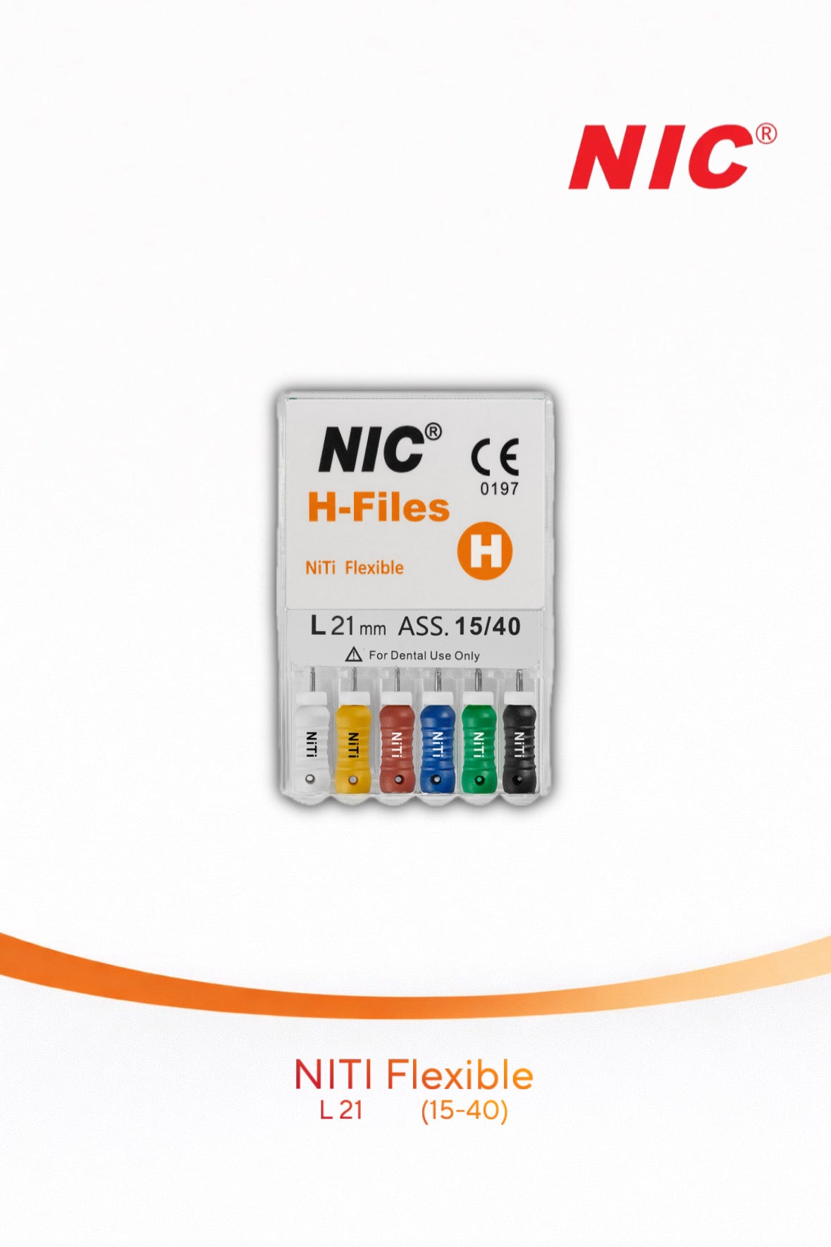 H-Files NIC NiTi Flexible