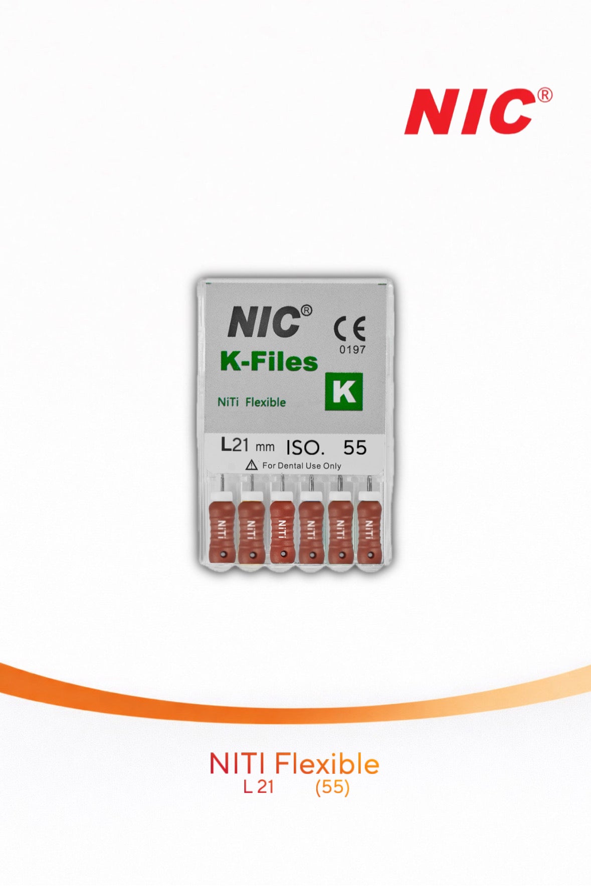 K-Files NIC NiTi Flexible