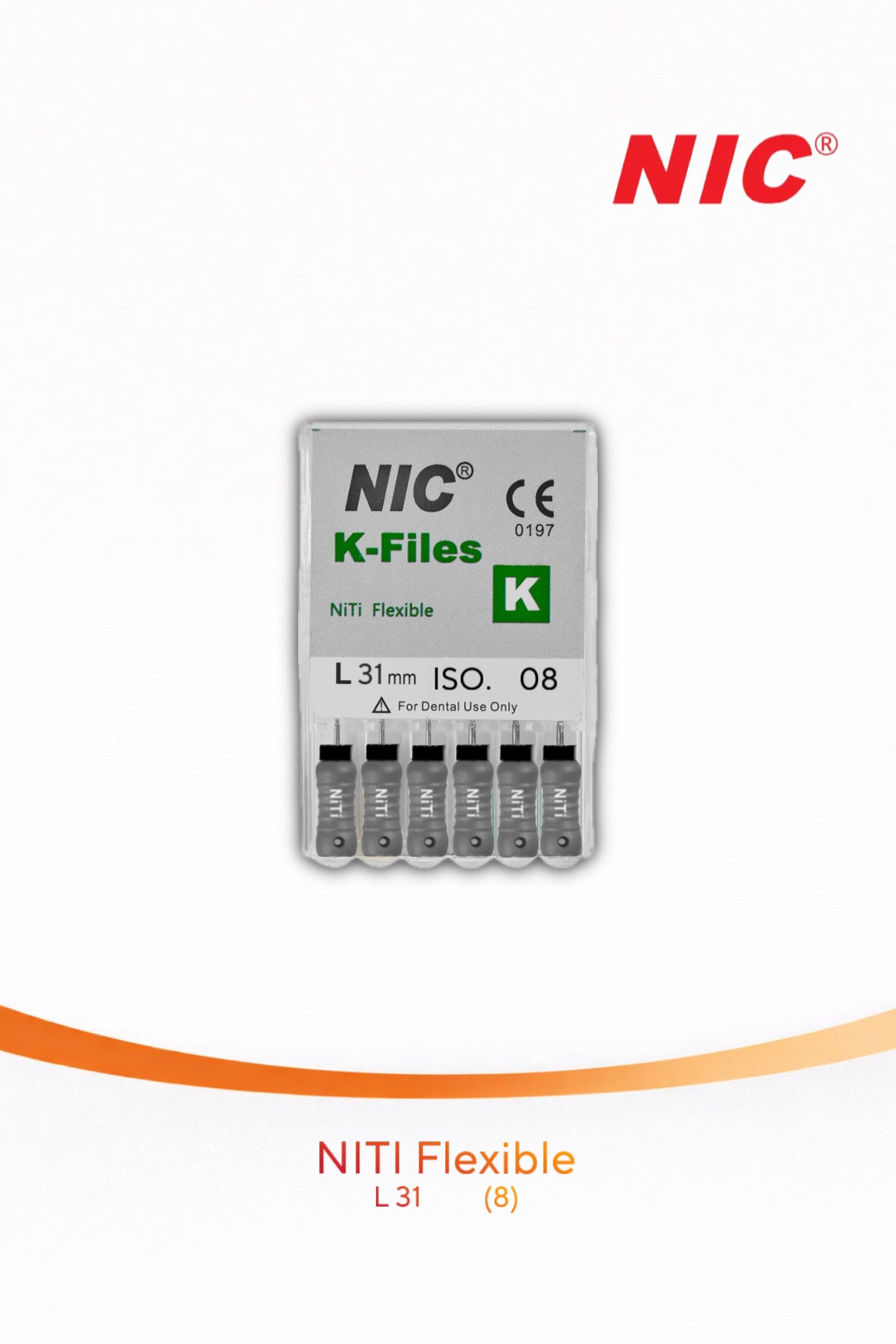 K-Files NIC NiTi Flexible