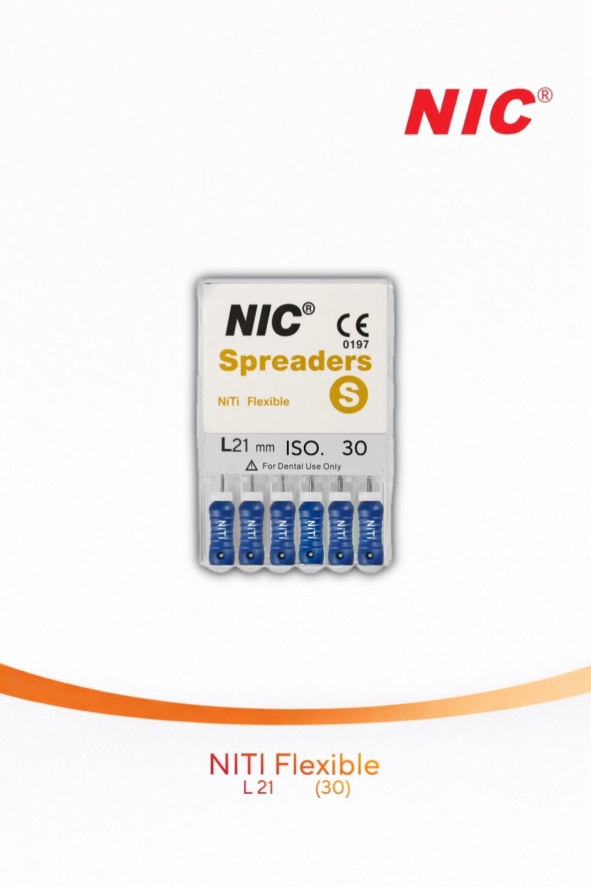 Spreaders NIC NiTi Flexible