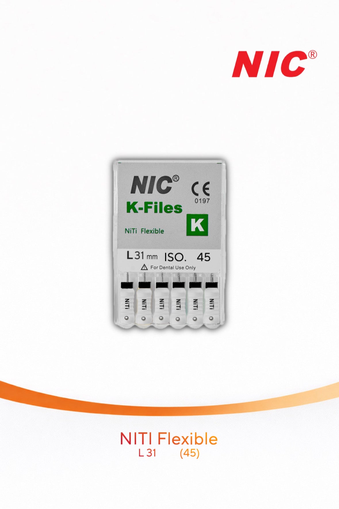 K-Files NIC NiTi Flexible