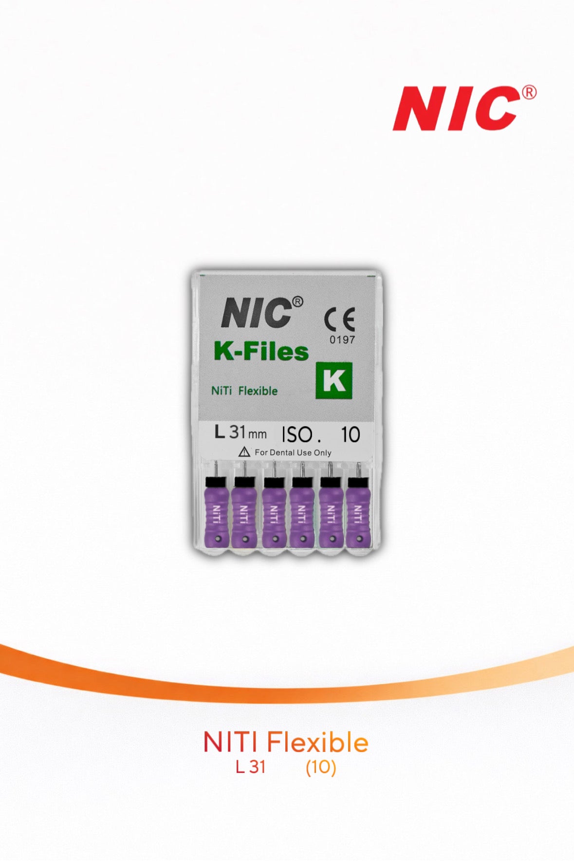 K-Files NIC NiTi Flexible