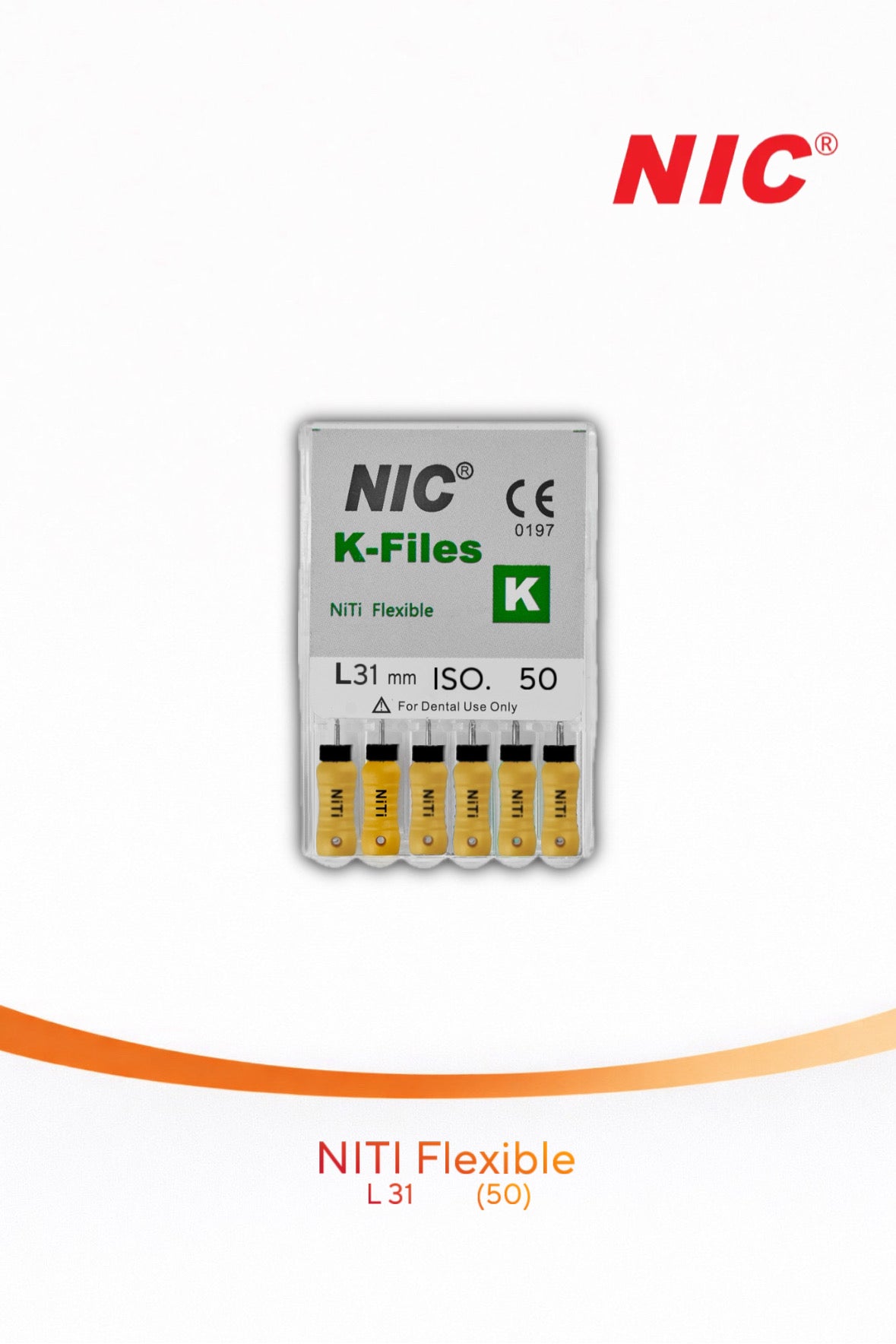 K-Files NIC NiTi Flexible