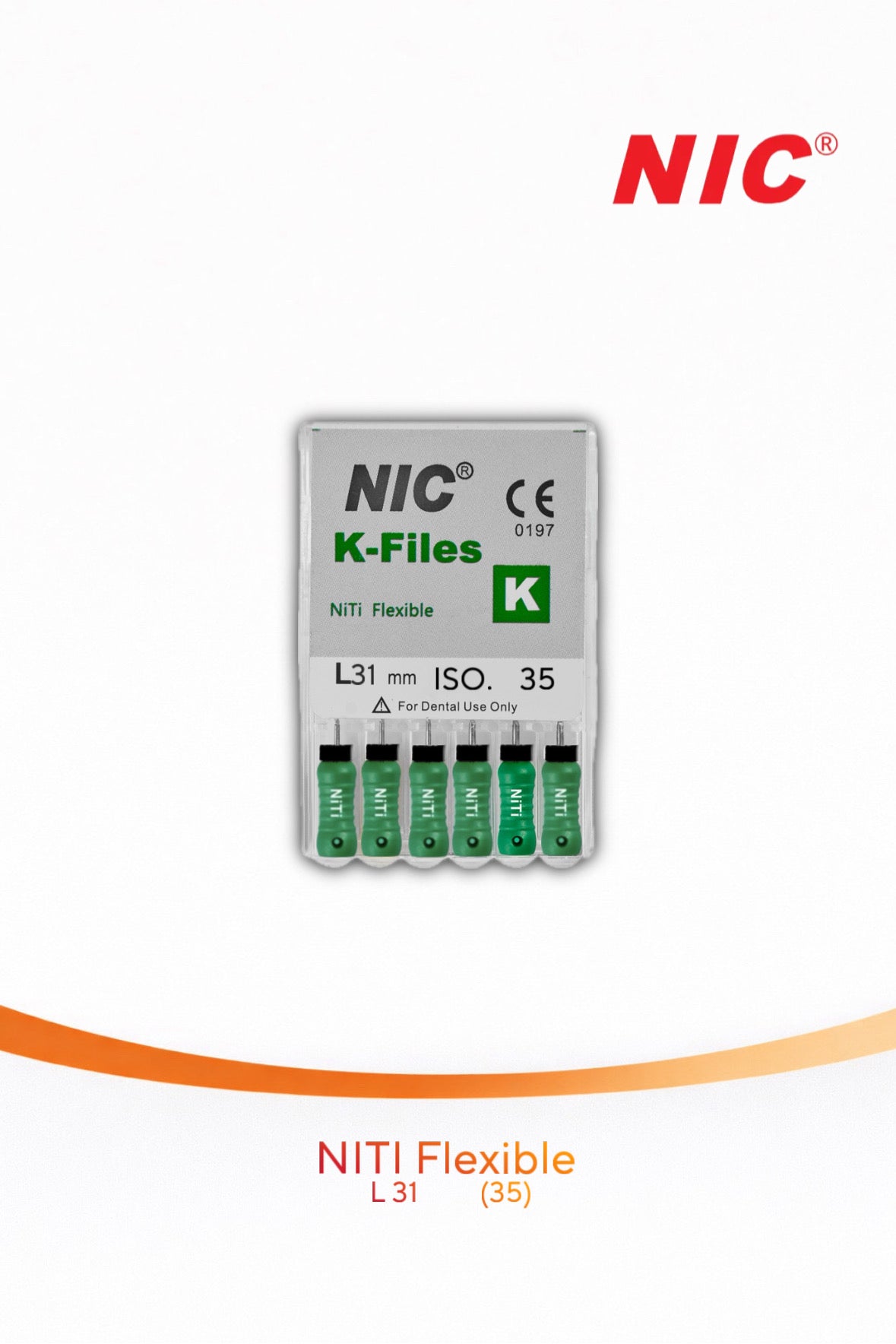 K-Files NIC NiTi Flexible