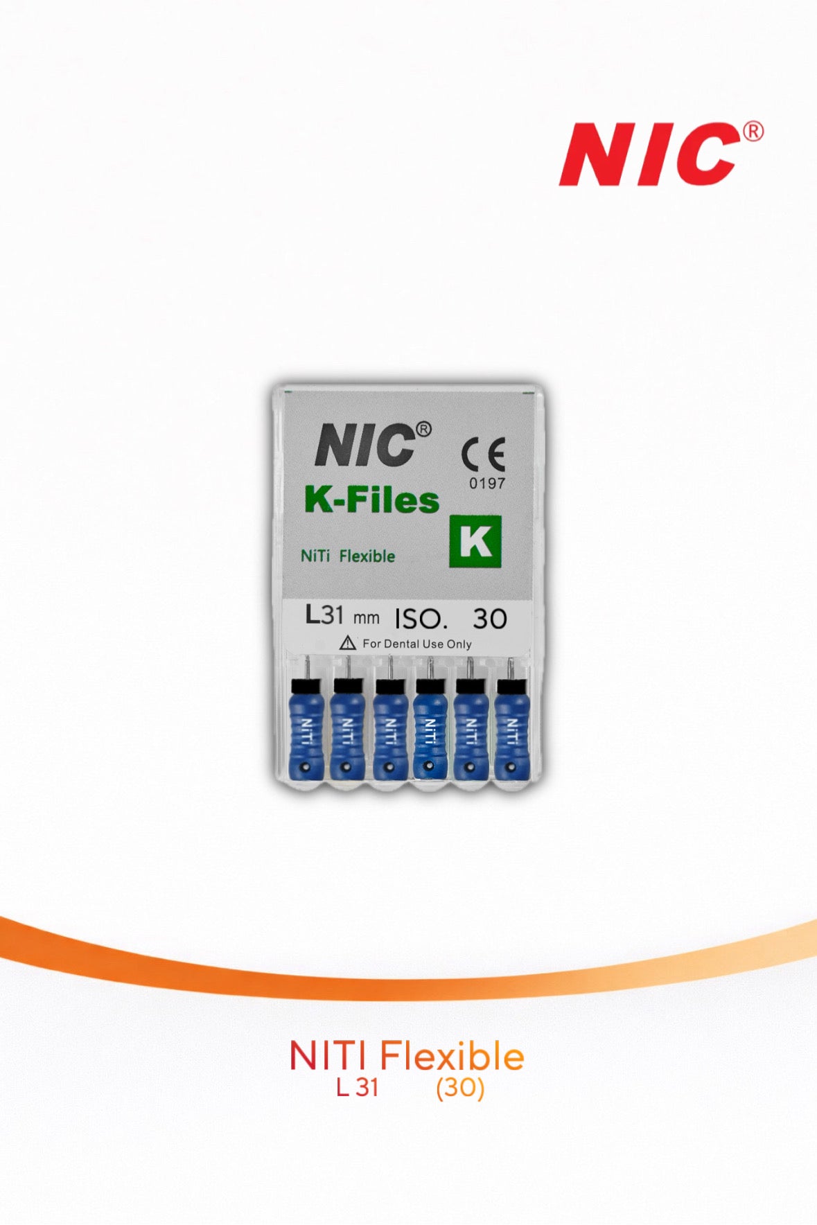 K-Files NIC NiTi Flexible