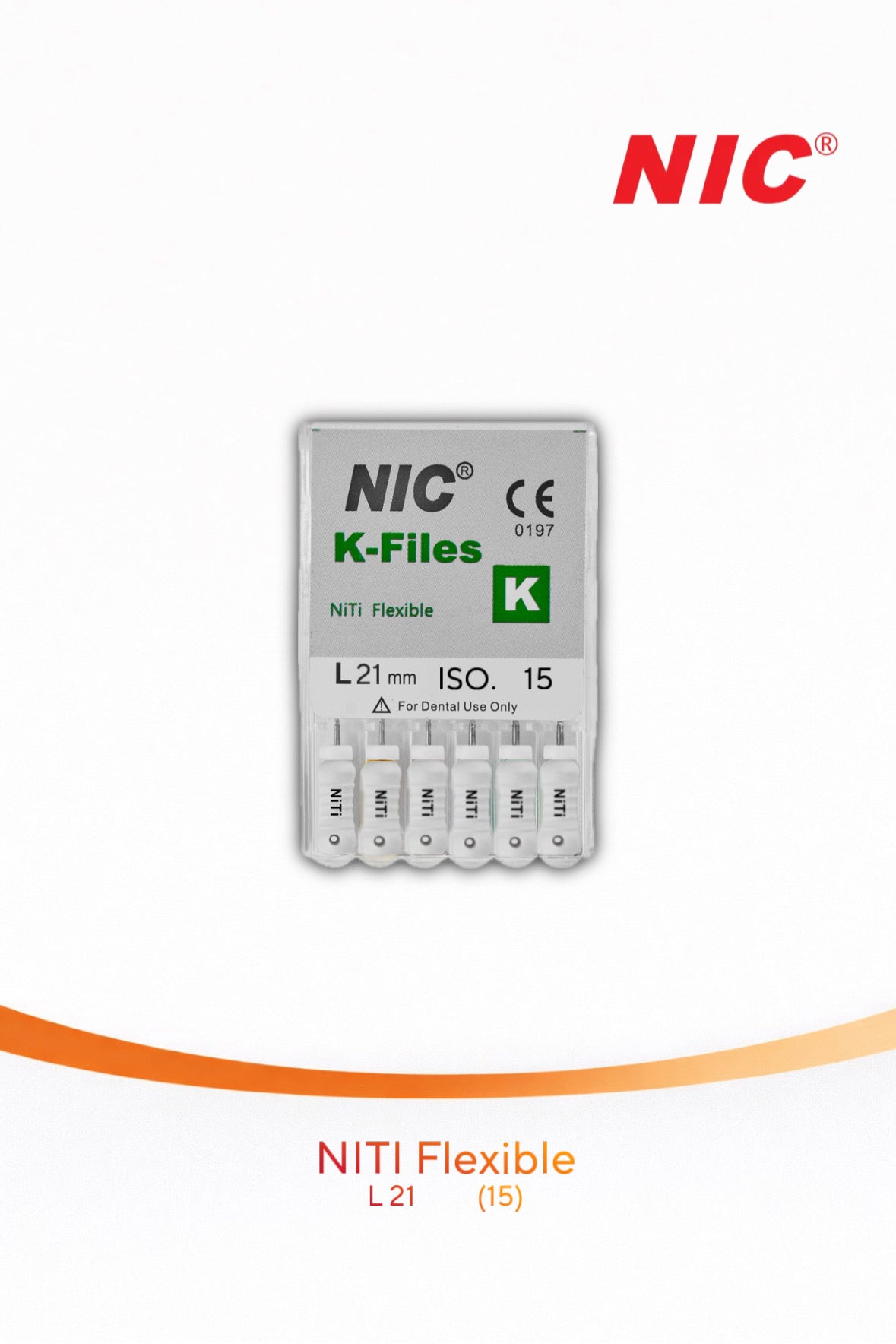 K-Files NIC NiTi Flexible