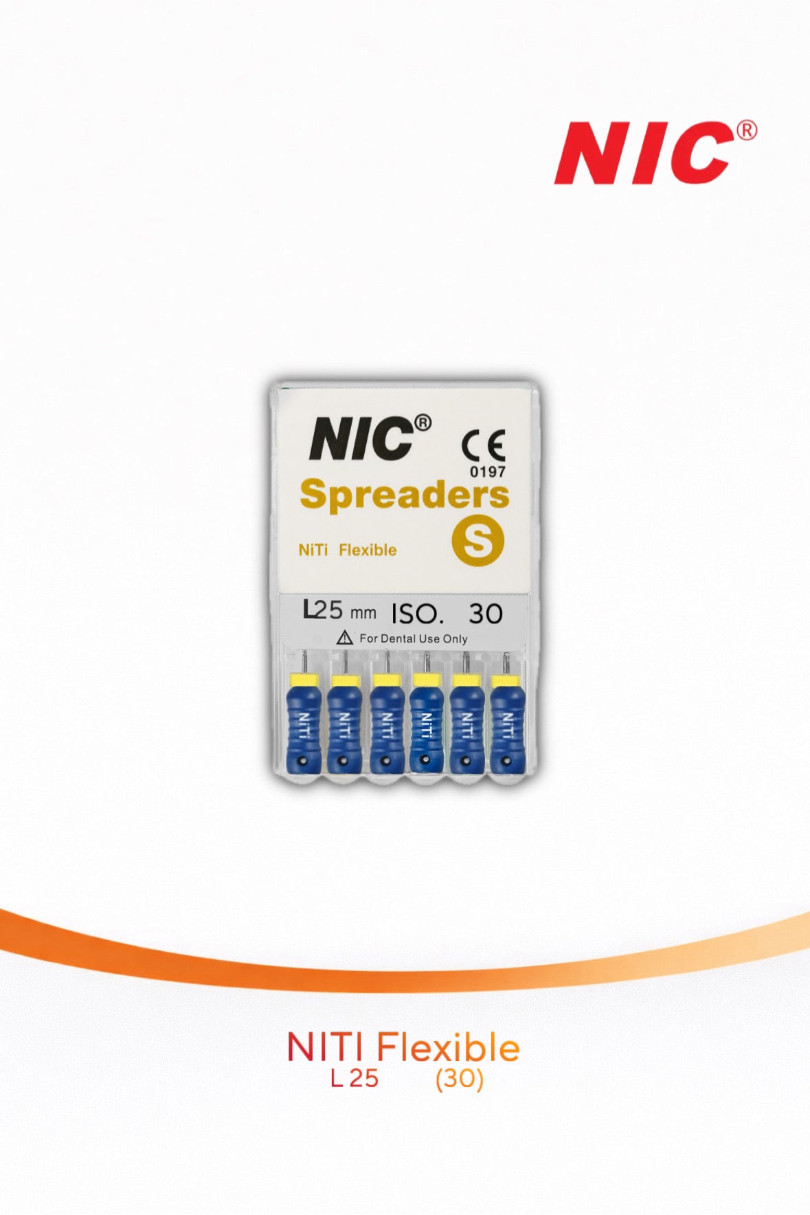 Spreaders NIC NiTi Flexible