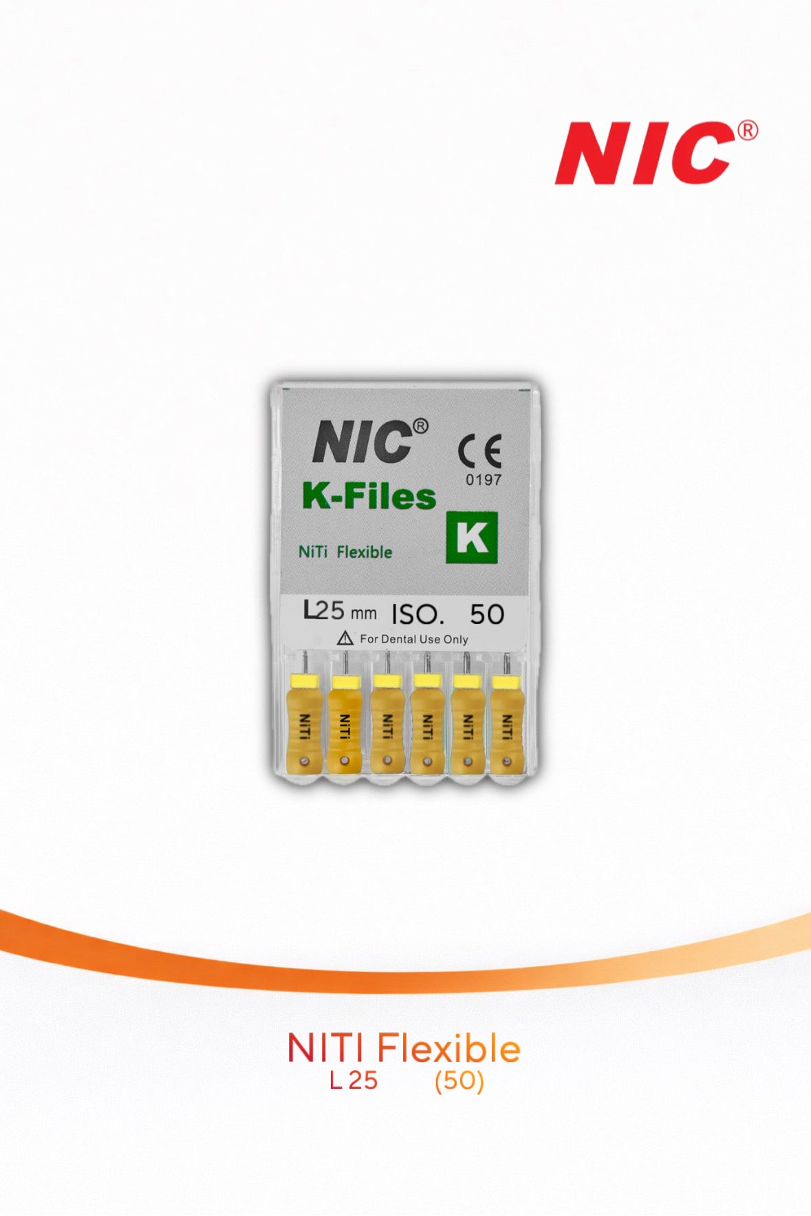 K-Files NIC NiTi Flexible