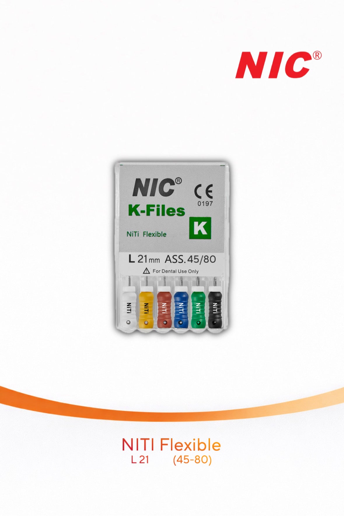 K-Files NIC NiTi Flexible